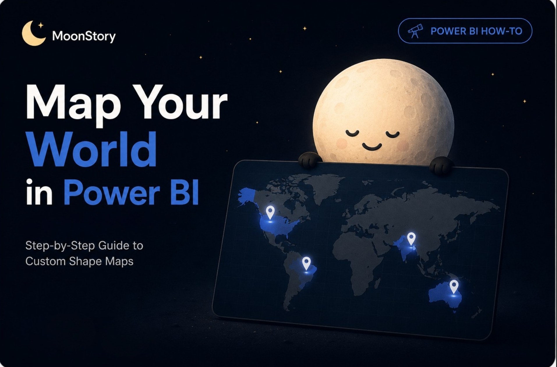 Map Your World in Power BI: A Step-by-Step Guide to Custom Shape Maps