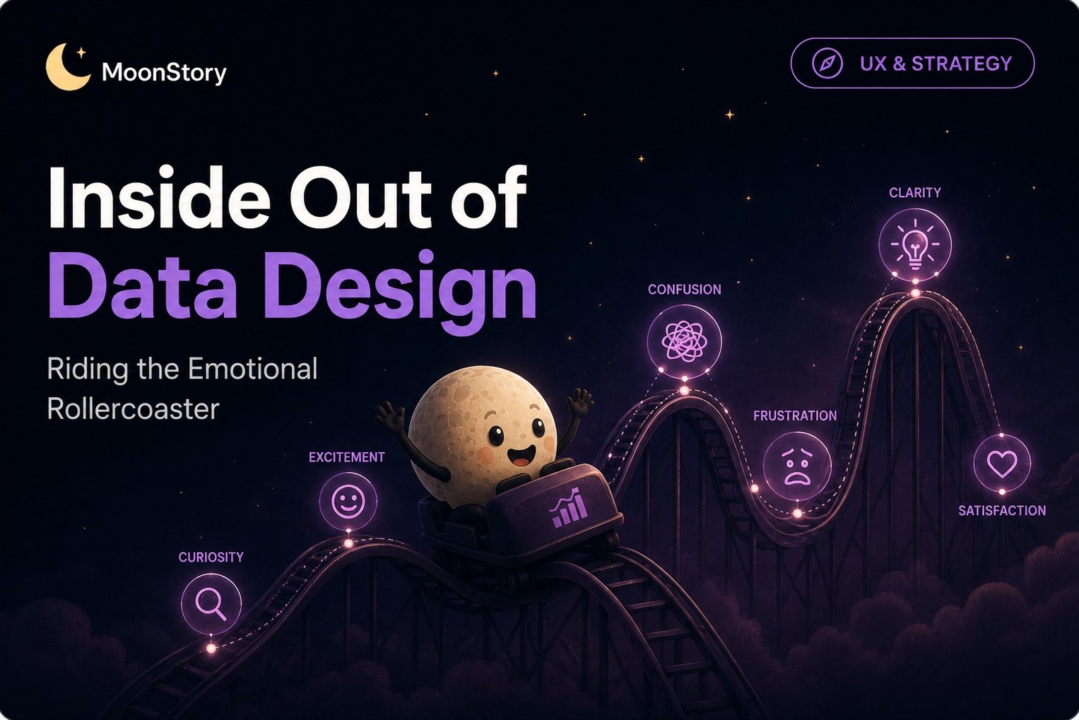 Inside Out of Data Design: Riding the Emotional Rollercoaster